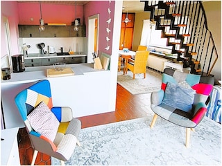 offener Wohn-/Ess-/Küchenbereich EG