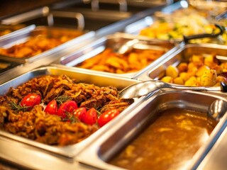 Mittagsbuffet im Restaurant Klosterbergterrassen