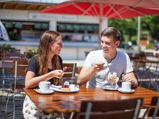 Genießen auf der Klosterbergterrasse