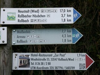 Chambre de vacances Roßbach/Wied Enregistrement extérieur 8