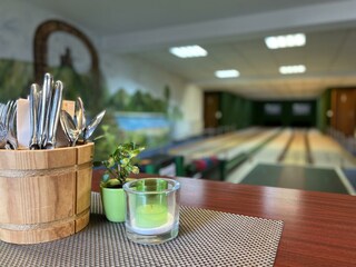 Kegelbahn mit Gastromöglichkeit