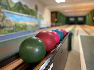 Kegelbahn im Hause