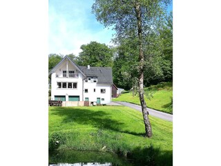 Hausansicht Eingangsbereich