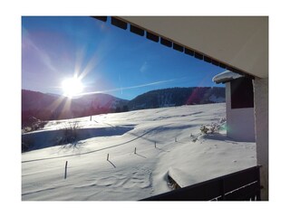 Unser Ausblick auf den Hochgrat aus fewo roesle