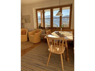 Blick aus dem Wohnzimmer