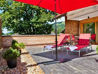 Chalet Bergkristall - Dachterrasse