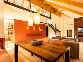 Chalet Rosenquarz - Wohn-/ Essbereich