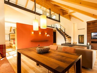 Chalet Rosenquarz - Wohn-/ Essbereich