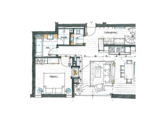 Chalet Saphir - Grundriss