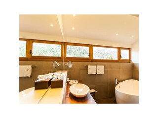 Chalet Rosenquarz Badezimmer