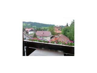 Blick vom Westbalkon