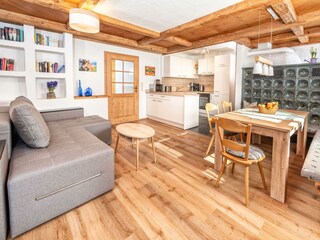 FeWo Hochgrat Wohnküche_red