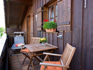 FeWo Staufen Balkon