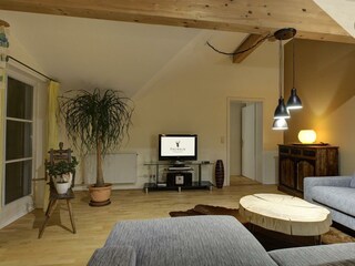 Über Wohnraum Zugang zu Schlafzimmer 1