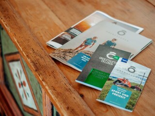 Infomaterial in der Wohnung