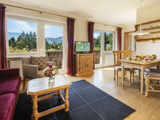 Appartement Süd Wohn-Essbereich