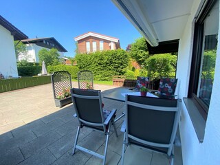 Ausblick Terrasse