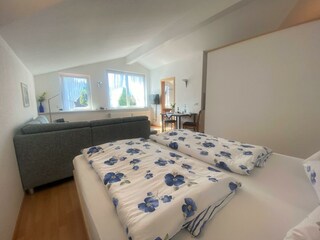 Blick in die Wohnung