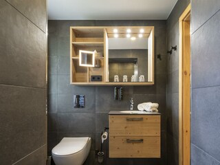 Chalet-Appartement Badezimmer