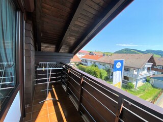 Balkon Doppelzimmer