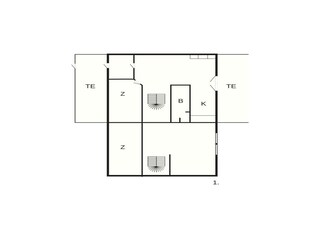 Maison de vacances Grenaa Plan d'étage 3