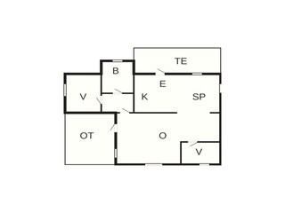Maison de vacances Als Plan d'étage 3