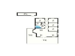 Casa per le vacanze Løkken Pianta del piano 3