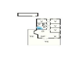 Casa per le vacanze Løkken Pianta del piano 4