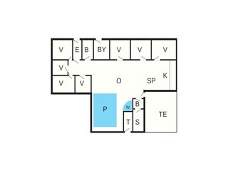 Casa per le vacanze Harboøre Pianta del piano 2
