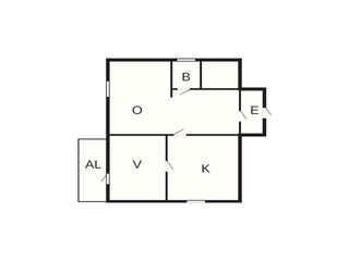 Casa per le vacanze Källby Pianta del piano 19