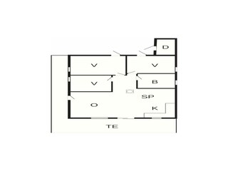 Vakantiehuis Ringkøbing Grondplan 30