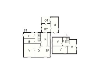 Holiday house Aalbæk Floor Plan 25