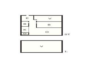 Appartement Tranum Strand Grondplan 39