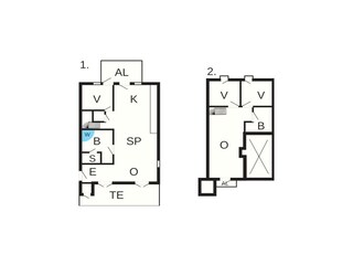 Appartement Bagenkop Plan d'étage 34