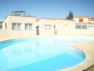 Der Pool der Anlage Les Lagunes Du Soleil