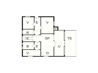 Ferienhaus Aalbæk Grundriss 5
