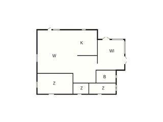Casa de vacaciones Højby Plano de planta 2