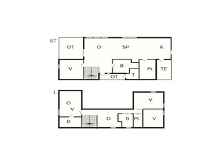 Vakantiehuis Stadlandet Grondplan 42