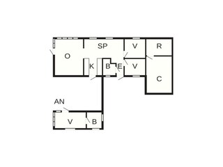 Ferienhaus Klitmøller Grundriss 37