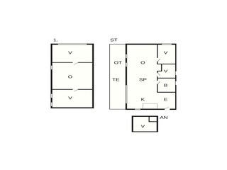 Maison de vacances Hejlsminde Plan d'étage 32