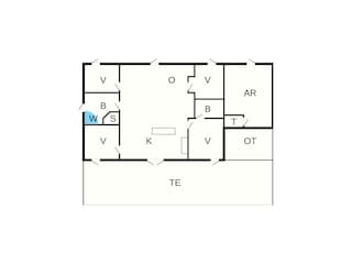 Ferienhaus Dannemare Grundriss 6
