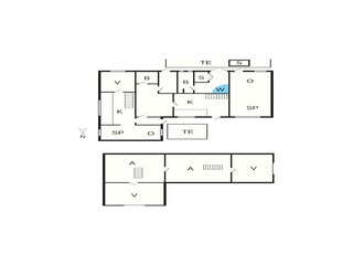 Maison de vacances Gedesby Plan d'étage 5