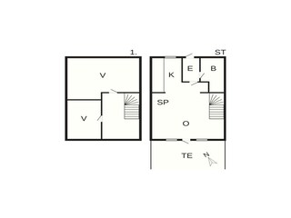 Appartement Klintholm Havn Plan d'étage 41