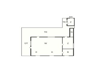 Ferienhaus Læsø Grundriss 3
