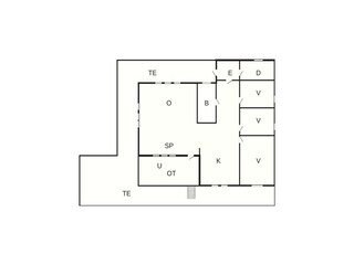 Vakantiehuis Dalsfjord Grondplan 12