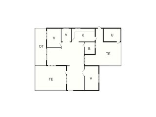 Ferienhaus Bønnerup Strand Grundriss 52