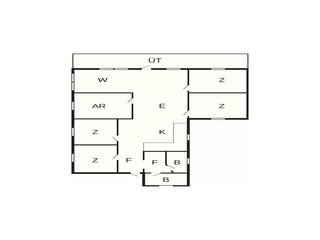 Ferienhaus Bjerregård Grundriss 2
