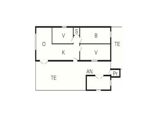 Maison de vacances Vorupør Plan d'étage 8