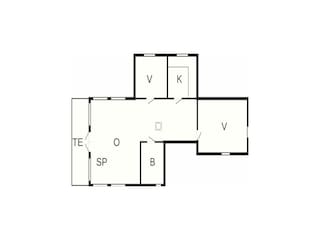 Vakantiehuis Åkersberga Grondplan 42