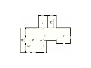 Vakantiehuis Åkersberga Grondplan 44